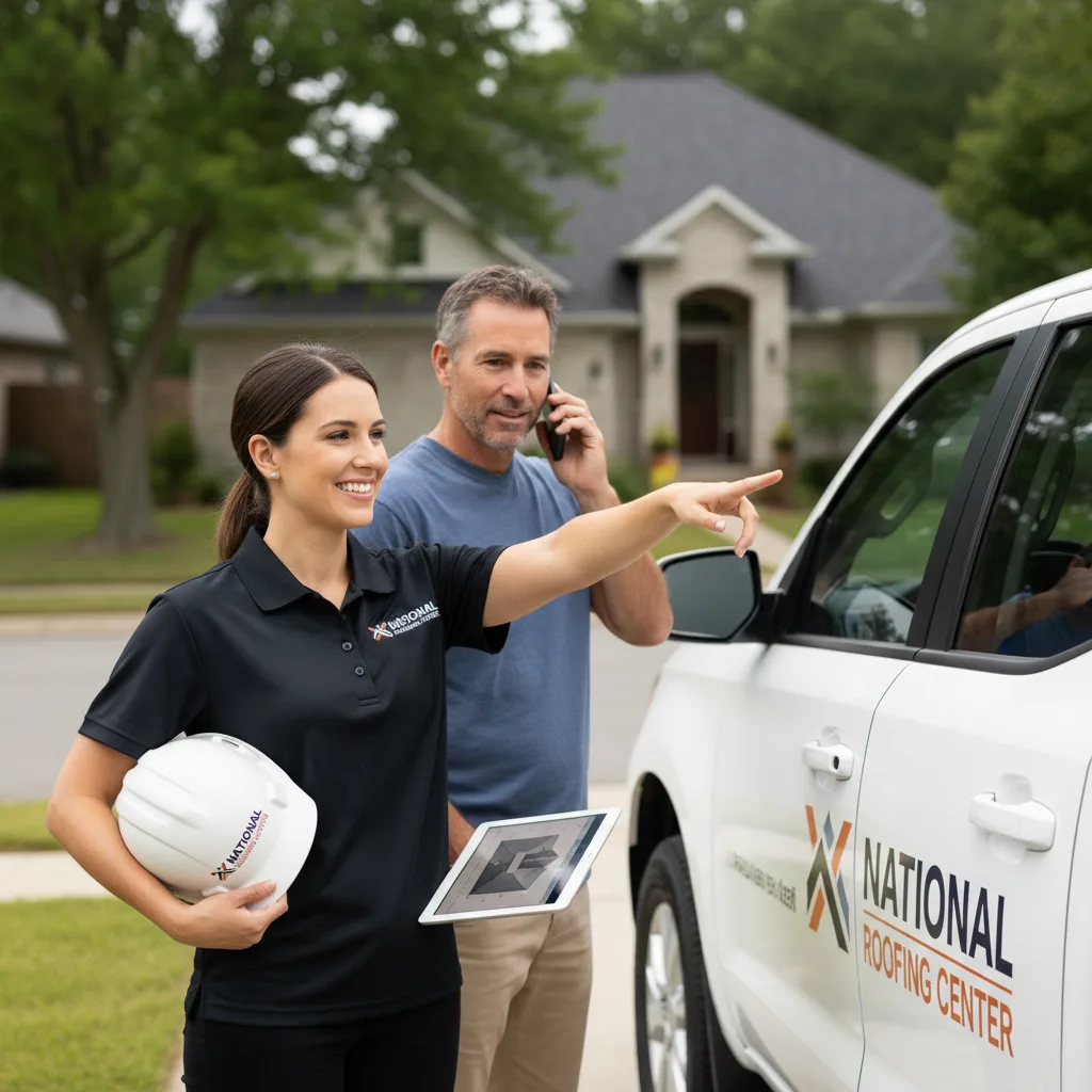 National Roofing Center customer support in Crescent